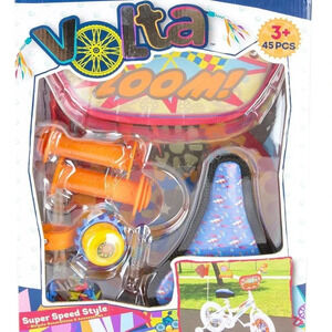 NEW Volta Kids Customised your bike 45pc Bike Accessories- Super Speed Style